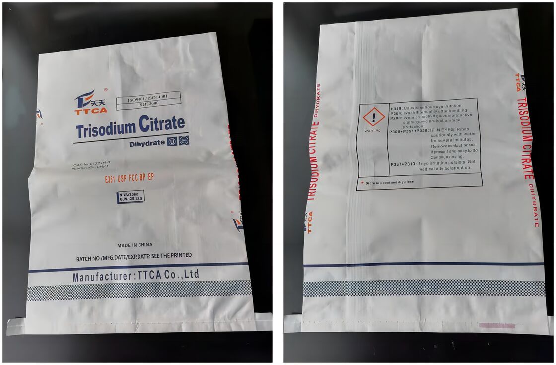 Water Soluble Monohydrate Powdered Citric Acid C6H8O7*H2O Colorless Crystals OEM